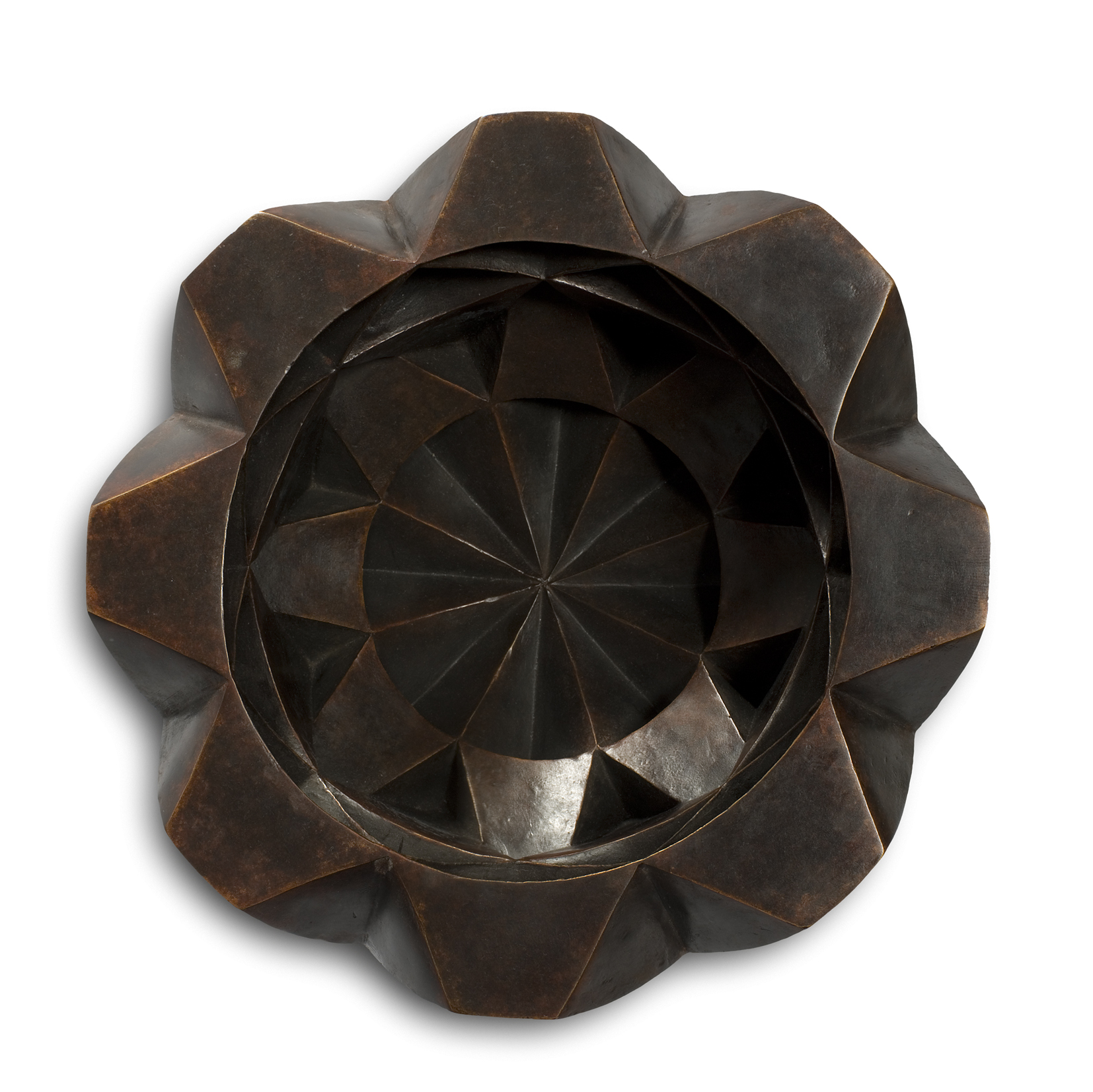 Concentric Circle Bronze (Detail) by Halima Cassell
